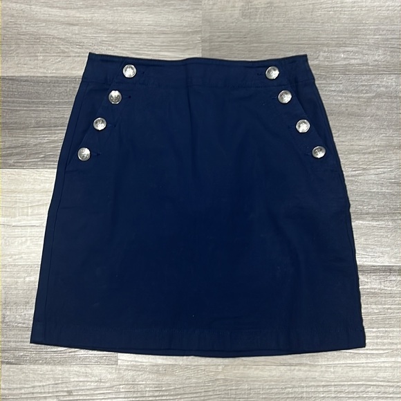 LOFT Dresses & Skirts - LOFT Blue Mini Pencil Skirt for Work